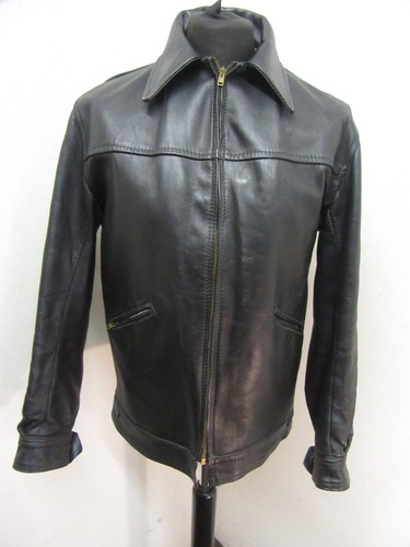 Vintage aero zips leather - 50's,