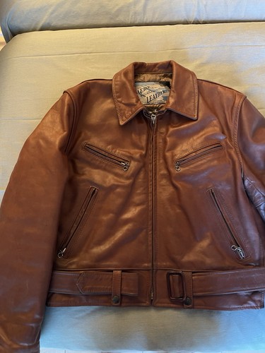 Aero leather jackett - leather,