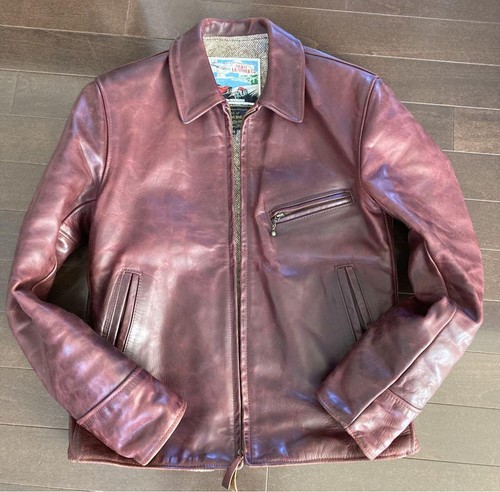 Aero leather cordovan half - aero,