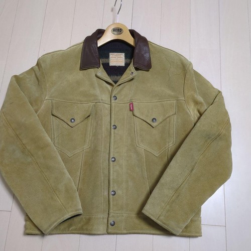 Aero leather suede jacket - aero,