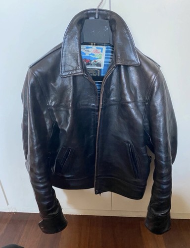 Aero leather dustbowl - leather, jacket