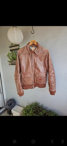 Star raw aero leather - g-star,
