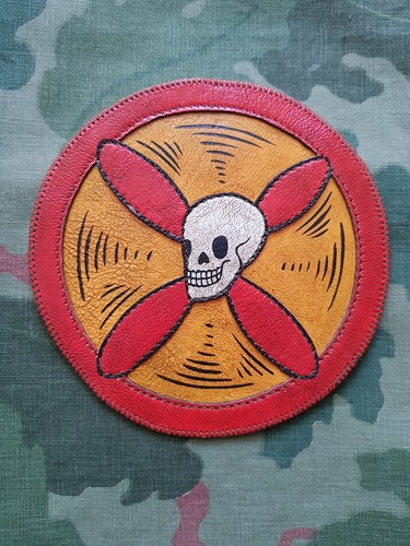Leather patch repro wwii usaaf - patch,